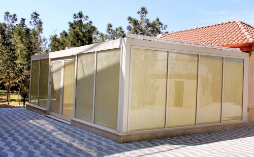Qış baxçası şüşə və metal konstruksiya - Glasstech