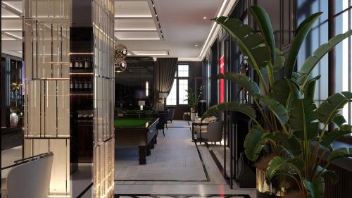 interyer dizayn şüşə