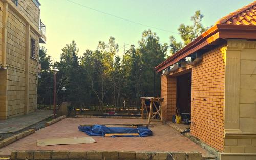 qış baxçaları şüşəli metal konstruksiya