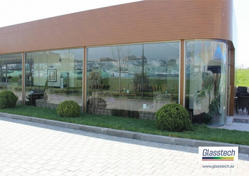 Qış bağı şüşə aluminium arakesme - Yasamal Park