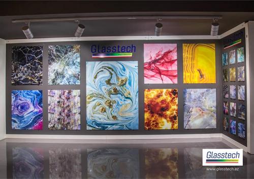 Oniks, mərmər şüşə məhsullarından hazırlanan panno