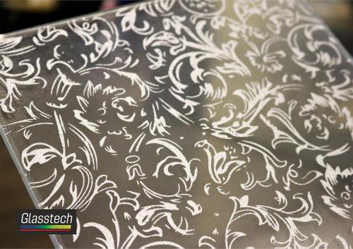 risunkalı parça teksturalı şüşə